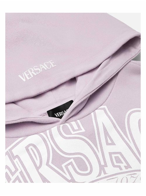 Felpa, bambina, logata. VERSACE | 1022920 1A169822LI80